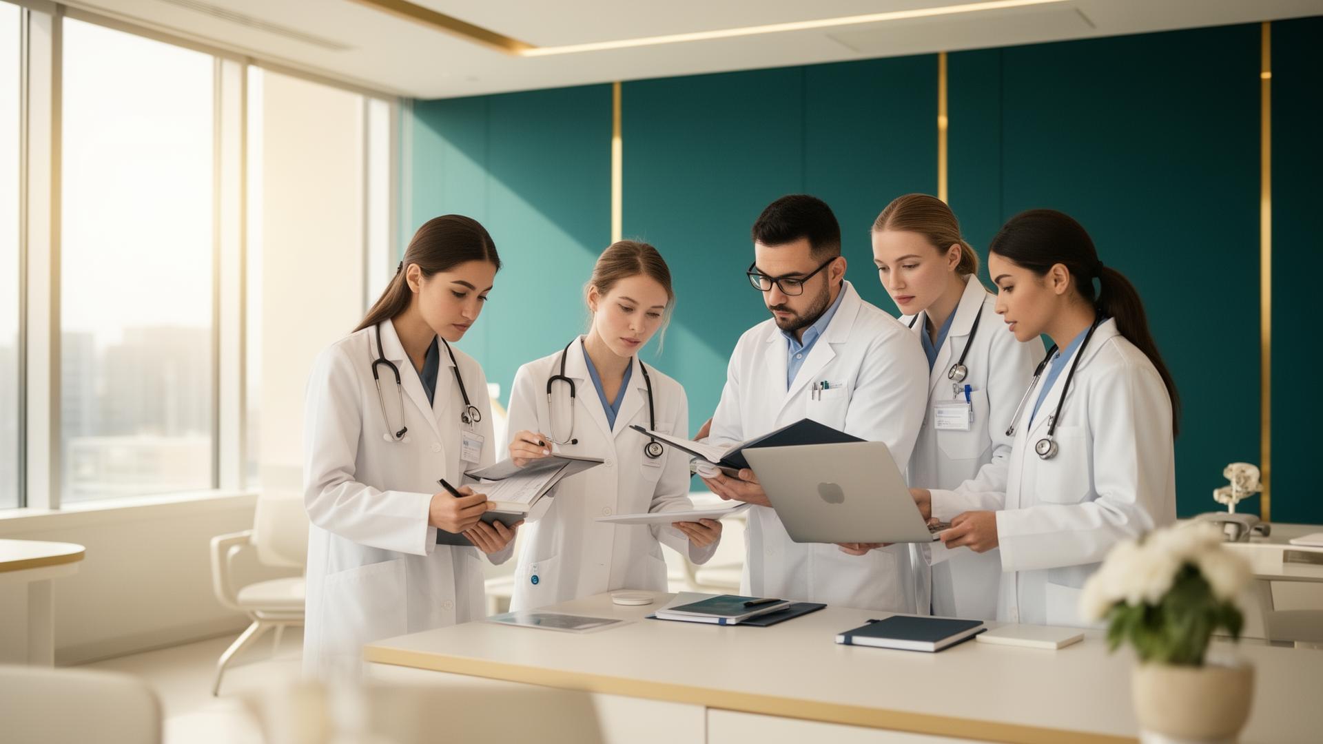 Comunidad de profesionales de la salud en formación continua